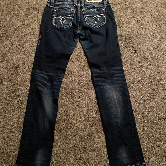 Rock Revival Erin easy skinny jeans sz 26 - Picture 10 of 13